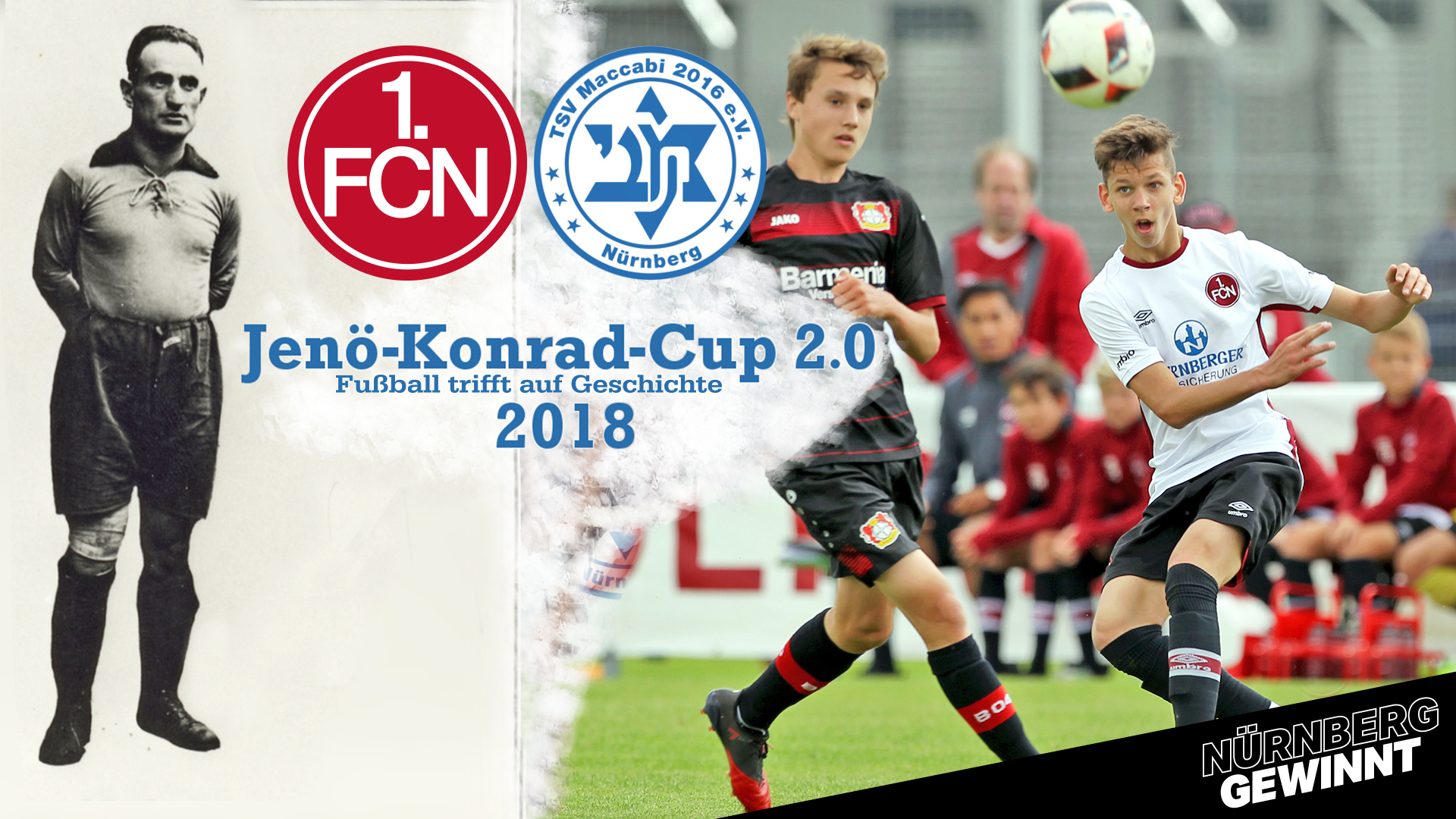 JenöKonradCup 2.0 Fußball trifft auf Geschichte maccabinuernberg.de